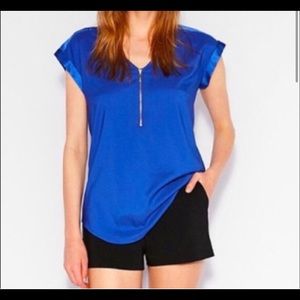 Express Blue Top